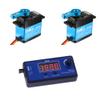 Geekstory Feetech FT5330M 35KG Digital RC Core Servo Motor Waterproof Metal Gear 25T Servo+Digital RC Servo Tester Controler Checker view 1