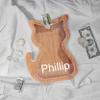 Custom Wooden Piggy Bank, Creative Animal Shape Piggy Bank, Personalized Desktop Home Decorations, Birthdays Christams Gifts for Boys and Girls (Cat) view 2