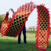 10m / 8m Long Fitness Dragon Dance Flow Ribbon Throw Streamer, for Youth Grown-Up Adults Elderly, Chinese Traditional Folk Exercise Equipment (Color : B, Size : 10m/33ft) view 2