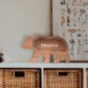 Custom Wooden Piggy Bank, Creative Animal Shape Piggy Bank, Personalized Desktop Home Decorations, Birthdays Christams Gifts for Boys and Girls (Bear) view 4