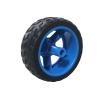 4PCS 65mm TT Motor Wheels Smart Car Chassis Robot Remote Control Car Wheels (Light Blue) view 2