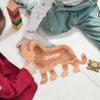 Custom Wooden Piggy Bank, Creative Animal Shape Piggy Bank, Personalized Desktop Home Decorations, Birthdays Christams Gifts for Boys and Girls (Lion) view 3
