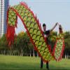 10m / 8m Long Fitness Dragon Dance Flow Ribbon Throw Streamer, for Youth Grown-Up Adults Elderly, Chinese Traditional Folk Exercise Equipment (Color : A, Size : 10m/33ft) view 4