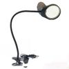 ZTBH Microscope Accessories Kit 3X/10X 10X/15X Portable Magnifier Clamp Type with 26 LED Light Illumination Microscope Slides (Magnification : 3X-10X) view 1