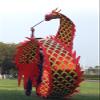 LXLA Fitness Dragon Dance Ribbon Throw Streamer for Chinese New Year Celebration, Outdoor Backyard Park Lawn Playing/Exercise, Parents Gifts (Size : 10m/33ft) view 4