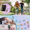 Kids Smart Watch Gift for Girls Age 3-12, 24 Games HD Touch Screen Girls Watch with Camera Video Music Player Pedometer Flashlight 12/24 hr Toys Gifts for 6 7 8 9 10 Year Old Girl Birthday Gift view 4