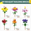 auryee 12 Pack Filled Eggs with 157 Pcs DIY Flower Garden Building Blocks for Party Favors, Easter Egg Hunt, Classroom Events - Educational Activity Toy for Girls 6+ Years Old view 3