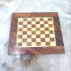 Brown Personalized Engraved Wooden Chess Board Set Folding Chess Size 8 Inch Approx. Solid Wood Chess Set, Chess Board & Chess Pieces view 2