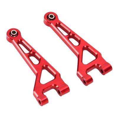 RC Car Front Upper Arm, Durable Aluminum Alloy Upgrade Part, Remote Control Car Front Suspension Arm for Hobbyists Racers and Off-Road Enthusiasts