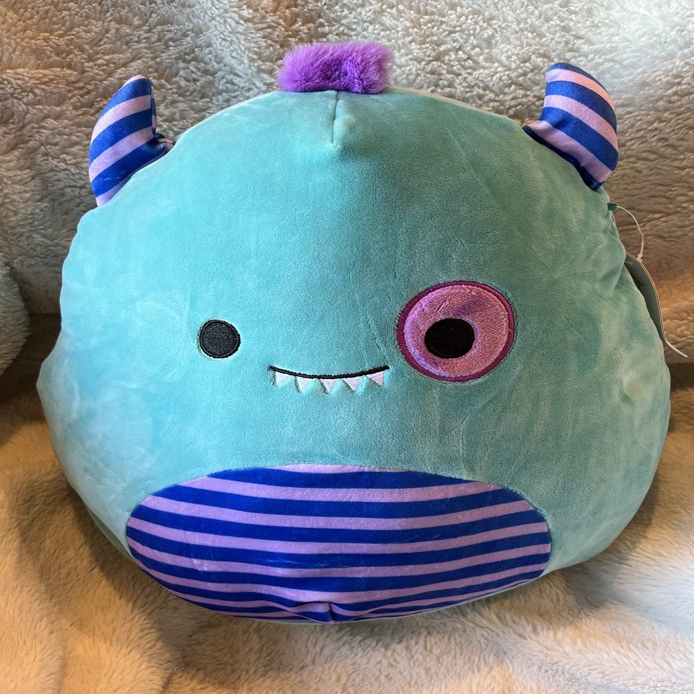 12" Rorty Blue Monster Squishmallow