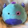 12" Rorty Blue Monster Squishmallow view 1