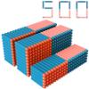 lififun 500-Dart Refill Pack Foam Darts Compatible with Nerf N-Strike Elite & Elite 2.0 for All Blasters That Use Elite Darts Blue & Orange view 1