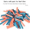 lififun 500-Dart Refill Pack Foam Darts Compatible with Nerf N-Strike Elite & Elite 2.0 for All Blasters That Use Elite Darts Blue & Orange view 2