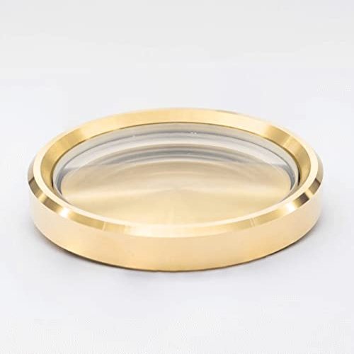 Vorso Electron Spin Station - Luxury Brass Spinning Top Base Made in The UK