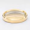Vorso Electron Spin Station - Luxury Brass Spinning Top Base Made in The UK view 1