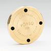 Vorso Electron Spin Station - Luxury Brass Spinning Top Base Made in The UK view 2