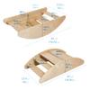 ECR4Kids Rocking Boat and Steps, Play Center, Natural view 2