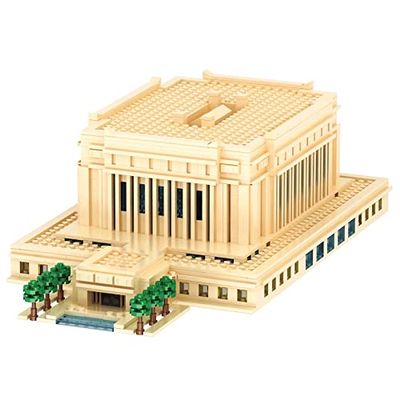 Brick'Em Young Brick'em Young Mesa Temple - 1,523 Pieces - Ages 12+