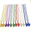Robbstark Mardi Gras Party Bead Necklace Multi Colors Guitar Saxophone Music Bead Necklaces Gift Decoration(12 Pcs) view 2