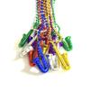 Robbstark Mardi Gras Party Bead Necklace Multi Colors Guitar Saxophone Music Bead Necklaces Gift Decoration(12 Pcs) view 3