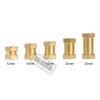 INJORA RC Hex Hub 12mm Brass Wheels Hex Hub Extension Hex Drive Adapter for 1/10 RC Crawler Axial SCX10 90046 D90 (12mm) view 4