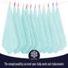 16 Pack Baby Washcloths - Luxury Coral Fleece - Extra Absorbent and Soft Wash Clothes for Newborns, Infants and Toddlers - Suitable for Sensitive Skin and New Born-Baby Shower-Frozen Blue,10x10 Inch view 3