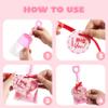JOYIN 28 Pcs Toy Plastic Shovels 28 Valentines PE Bags, 28 Card Sheets I Dig You Valentine Stickers with Red Ribbon for Kids Valentines Day, Love Day Party Decor and Valentines Day Gifts view 4