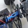 1/10 EREVO 2.0 E-REVO SUMMIT E REVO 7075 Aluminum Alloy Rear Chassis Brace - Blue view 1