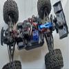1/10 EREVO 2.0 E-REVO SUMMIT E REVO 7075 Aluminum Alloy Rear Chassis Brace - Blue view 3