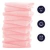 16 Pack Baby Washcloths - Luxury Coral Fleece - Extra Absorbent and Soft Wash Clothes for Newborns, Infants and Toddlers - Suitable for Sensitive Skin and New Born - Baby Shower - Pink,10x10 Inch view 2