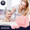 16 Pack Baby Washcloths - Luxury Coral Fleece - Extra Absorbent and Soft Wash Clothes for Newborns, Infants and Toddlers - Suitable for Sensitive Skin and New Born - Baby Shower - Pink,10x10 Inch view 4