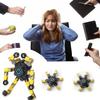 Gifts for Kids 8 Packs Transformable Fingertip Chain Robot Toy DIY Deformation Robot Deformed Mechanical Toy for Kids Adults view 4