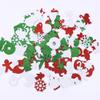 32PCS Christams Foam Stickers, Self Adhesive Christmas Glitter Stickers Xmas Theme Stickers for Christmas Gift Box Bag DIY Arts Craft Supplies Greeting Cards Home Party Decoration view 4