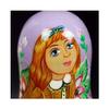 BDPP Russian Matryoshka 7-Piece Set Basswood Hand-Painted Matryoshka Creative Educational Toy Decoration Birthday Gift view 2