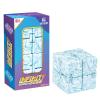 Infinitycube Fidget Toy, Unique Tie-Dye Infinitycube for Kids and Adults, Relaxing Hand-Held Toy for Stress Relief (Light Blue) view 1