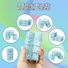 Infinitycube Fidget Toy, Unique Tie-Dye Infinitycube for Kids and Adults, Relaxing Hand-Held Toy for Stress Relief (Light Blue) view 2