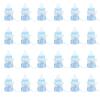 24pcs Mini Candy Baby Bottle Favors, Feeding Bottle Candy Box Fillable Candy Bottle for Newborn Baby Birthday Party Decoration(Blue) view 1