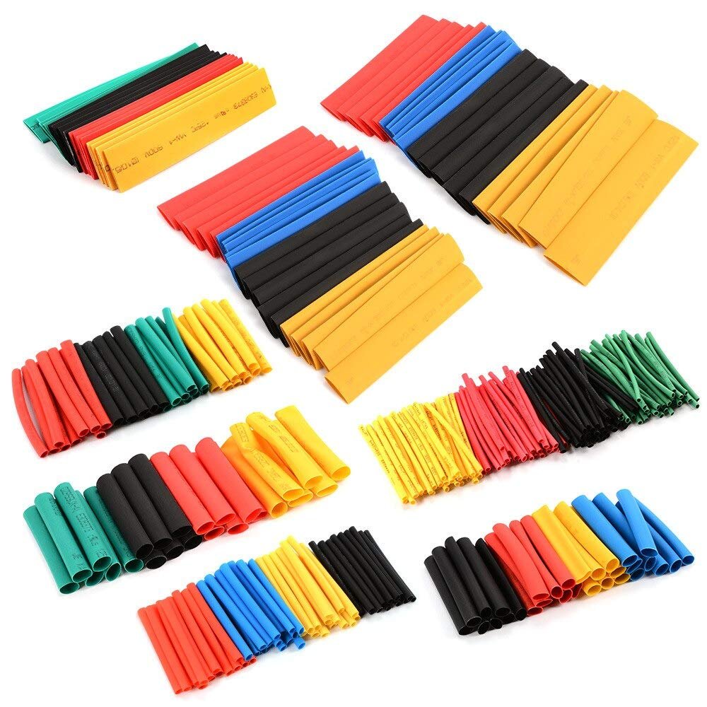 Replacement Part For 328Pcs Electrical Cable Heat Shrink Tube Tubing Wrap Wire Sleeve Kit For Car F4 Flight Controller ESC FPV Racing Drone