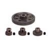 RC 1/10 RC Steel Differential Spur Gear 64T Motor Pinion Gear 26T 21T 17T - (Color: 64T Plus 17T) view 1
