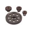 RC 1/10 RC Steel Differential Spur Gear 64T Motor Pinion Gear 26T 21T 17T - (Color: 64T Plus 17T) view 2