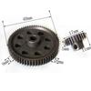 RC 1/10 RC Steel Differential Spur Gear 64T Motor Pinion Gear 26T 21T 17T - (Color: 64T Plus 17T) view 3