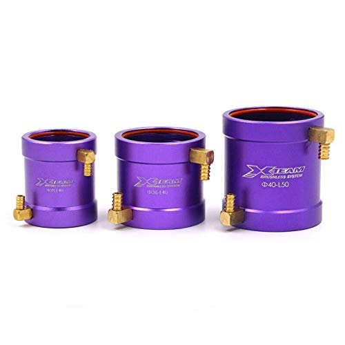 Replacement Part For 20mm 24mm 28mm 36mm 40mm 53mm CNC Water Cooling Jacket 20-25/24-25/28-40/36-40/36-50/40-50/40-68/53-50/53-57 For RC Boat - (Color: 36-50mm)