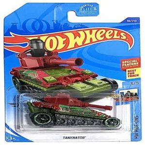 DieCast Hot Wheels Tanknator, Ride Ons 98/250 (red/Green)