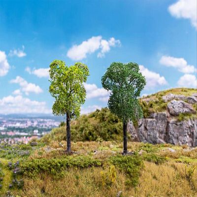 FALLER 181803 HO Scale Plum Trees - pkg(2)