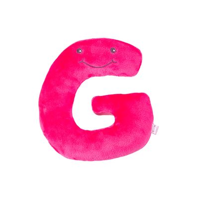 Alphapals Educational Plush Letter G - Pretty Pink Large 11" Stuffed Alphabet - Machine Washable Toys - Perfect Learning Language Awareness and ABCs Recognition Gifts for Kids, 3, 4, & 5 Year Olds