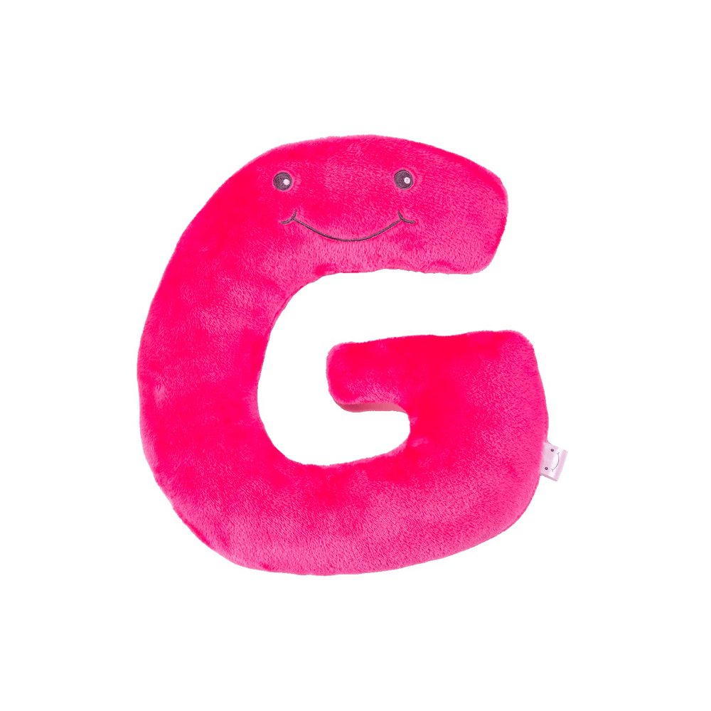 Alphapals Educational Plush Letter G - Pretty Pink Large 11" Stuffed Alphabet - Machine Washable Toys - Perfect Learning Language Awareness and ABCs Recognition Gifts for Kids, 3, 4, & 5 Year Olds