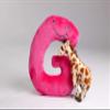 Alphapals Educational Plush Letter G - Pretty Pink Large 11" Stuffed Alphabet - Machine Washable Toys - Perfect Learning Language Awareness and ABCs Recognition Gifts for Kids, 3, 4, & 5 Year Olds view 3