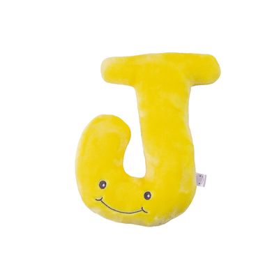 Alphapals Educational Plush Letter J - Lemon Yellow Large 11" Stuffed Alphabet - Machine Washable Toys - Perfect Learning Language Awareness and ABCs Recognition Gifts for Kids, 3, 4, & 5 Year Olds