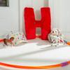 Alphapals Educational Plush Letter H - Ruby Red Large 11" Stuffed Alphabet - Machine Washable Toys - Perfect Learning Language Awareness and ABCs Recognition Gifts for Kids, 3, 4, & 5 Year Olds view 3