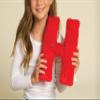 Alphapals Educational Plush Letter H - Ruby Red Large 11" Stuffed Alphabet - Machine Washable Toys - Perfect Learning Language Awareness and ABCs Recognition Gifts for Kids, 3, 4, & 5 Year Olds view 4